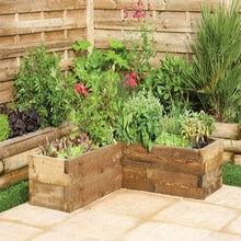 Load image into Gallery viewer, Forest Caledonian Corner Raised Bed - Forest Garden
