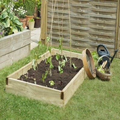 Forest Caledonian Large Raised Bed - 90cm x 180cm - Forest Garden