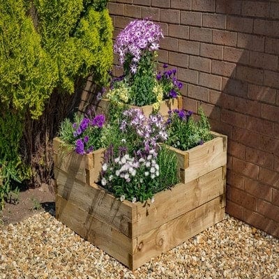 Forest Caledonian Tiered Raised Bed - Forest Garden
