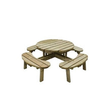 Load image into Gallery viewer, Forest Circular Picnic Table - Forest Garden
