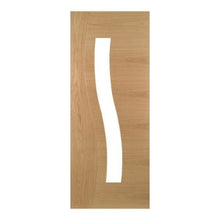 Load image into Gallery viewer, Cadiz Prefinished Oak Glazed Internal Door - All Sizes - Deanta
