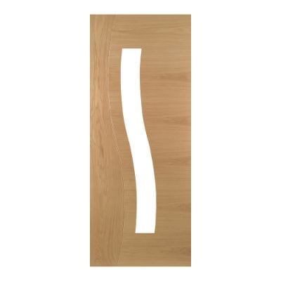 Cadiz Prefinished Oak Glazed Internal Door - All Sizes - Deanta