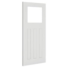 Load image into Gallery viewer, Cambridge White Primed Glazed Internal Door - All Sizes - Deanta
