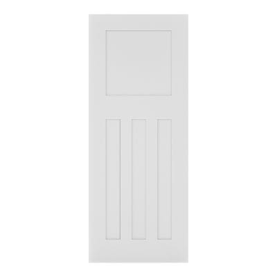 Cambridge White Primed Internal Fire Door FD30 - All Sizes - Deanta