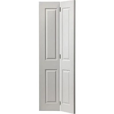 Canterbury Textured White Primed Bi-Fold Internal Door - All Sizes - JB Kind