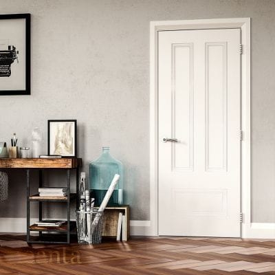 Canterbury White Primed Internal Door - All Sizes - Deanta