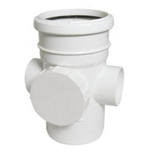 Load image into Gallery viewer, Ring Seal Soil Access Pipe Single Socket 110mm - All Colours - Floplast Drainage

