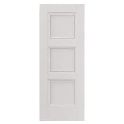 Catton White Primed Internal Door - All Sizes - JB Kind