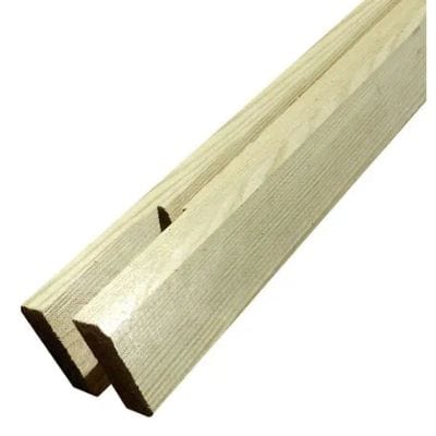 Panel Width Cut Down Kit for Chiham Fence Panel - All Sizes - Jacksons Fencing