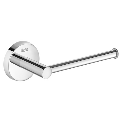 Chrome Toilet Roll Holder Without Cover - Roca