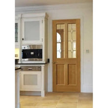 Load image into Gallery viewer, Traditional Churnet Oak Glazed Internal Door - All Sizes - JB Kind
