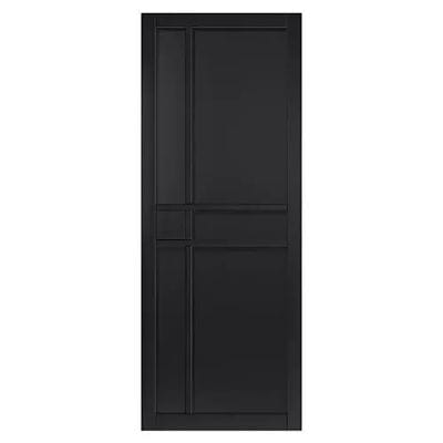 City Black Painted Internal Door - All Sizes - JB Kind