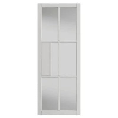 Civic White Pre-Finished Glazed Internal Door - All Sizes - JB Kind
