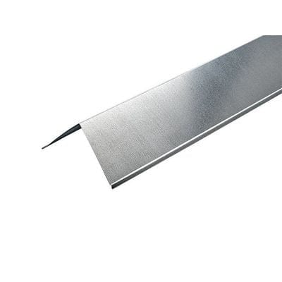 Cladco Metal Plain Galvanised Barge Flashing (Galvanised) - All Sizes - Cladco