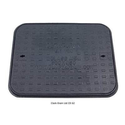 Class Cast Iron Manhole Cover and Frame 600 x 450 x 27mm (1.5 Tonne)
