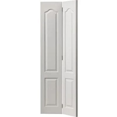Classique Textured White Primed Bi-Fold Internal Door - All Sizes - JB Kind