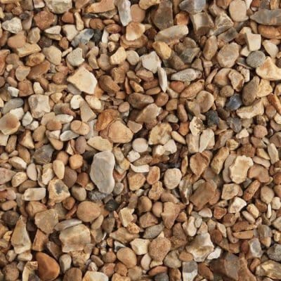 Golden (Corn) Flint Gravel Chippings (850kg Bag) - All Sizes - Build4less