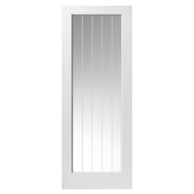 Cottage 5 1 Light White Primed Internal Door - All Sizes - JB Kind