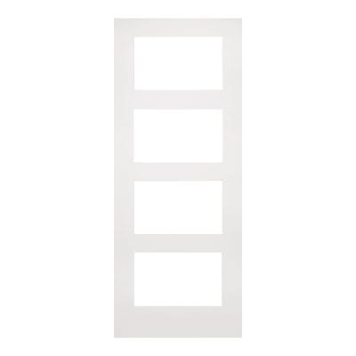 Coventry White Primed Glazed Internal Fire Door FD30 - Deanta