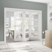 Load image into Gallery viewer, Coventry White Primed Glazed Internal Door - All Sizes - Deanta
