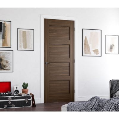 Coventry Prefinished Walnut Internal Fire Door FD30 - All Sizes - Deanta