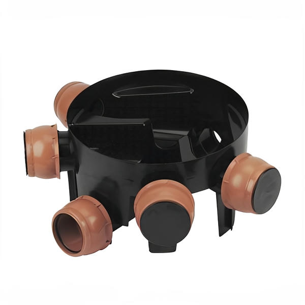 Inspection Chamber Base 450mm Diameter - Adjustable Inlets