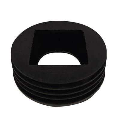Universal Rain Water Adaptor - 110mm Black