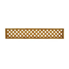 Load image into Gallery viewer, Forest Diamond Lattice Fence Topper - 6ft x 1ft - Forest Garden
