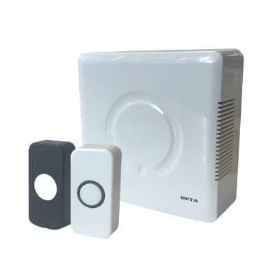 Deta Vimark Wired Door Bell Chime and Push Kit - Deta Vimark