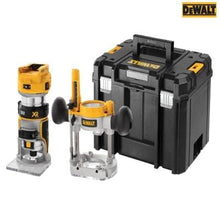 Load image into Gallery viewer, DCW604NT XR 1/4in Twin Base Router 18V Bare Unit - DeWalt
