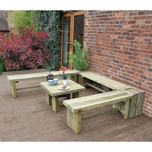 Load image into Gallery viewer, Forest Double Corner Sleeper Bench - All Sizes
