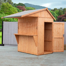 Load image into Gallery viewer, Garden Bar w/ Apex Roof - 6ft x 4ft - Shire Summerhouse
