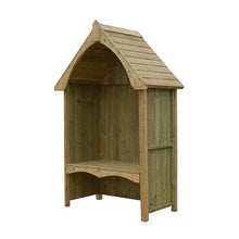 Load image into Gallery viewer, Balsam Arbour - 4ft x 2ft (Pressure Treated) - Shire
