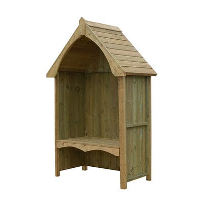 Balsam Arbour - 4ft x 2ft (Pressure Treated) - Shire
