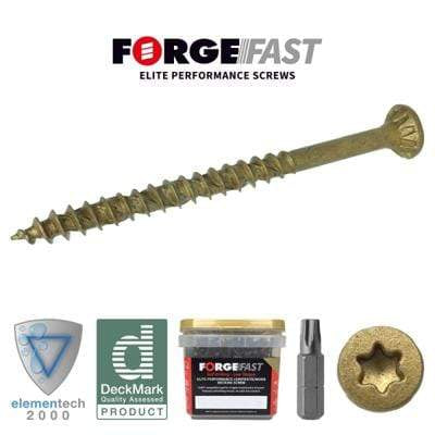 Forgefix Elite Performance Self Drilling / Low Torque Decking Screws - All Sizes - Forgefix Building Materials