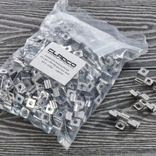 Load image into Gallery viewer, Cladco Composite Decking Stainless Steel Clips + M4 x 30 Stainless Steel Wood Screws (Pack of 100) - Cladco

