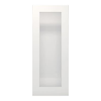 Denver White Primed Frosted Glaze Internal Door - All Sizes - Deanta