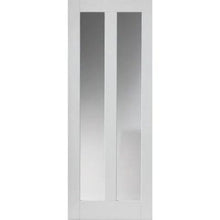 Load image into Gallery viewer, Dominica White Primed Glazed Internal Door - All Sizes - JB Kind
