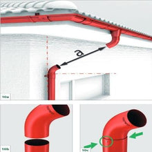 Load image into Gallery viewer, 60 Degree Pipe Bend - Full Range - RoofArt Guttering
