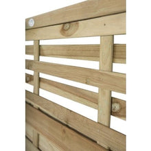 Load image into Gallery viewer, Forest 6ft x 6ft Pressure Treated Decorative Kyoto Fence Panel - Forest Garden
