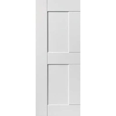 Eccentro White Primed Internal Door - All Sizes - JB Kind