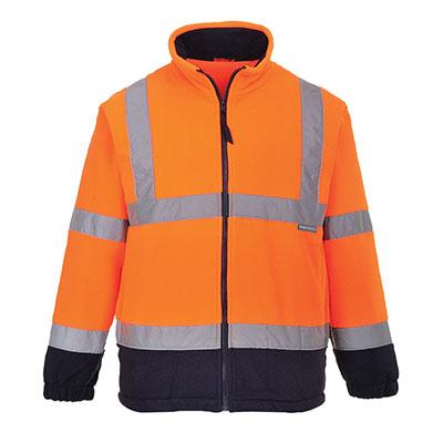 Hi-Vis Two Tone Fleece - All Sizes - Portwest Tools and Workwear