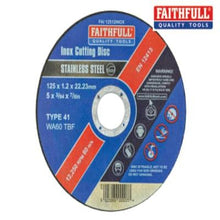Load image into Gallery viewer, Inox Cutting Disc - All Sizes - Faithfull
