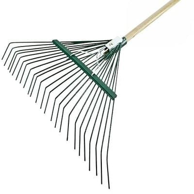 Countryman Lawn Rake (24 Round Tines) - Faithfull