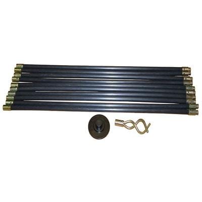 Universal Drain Clean Set (10 x Rods Plunger & Worm) - Faithfull