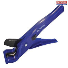 Load image into Gallery viewer, Plastic Pipe Cutter 3-28mm Capacity - Faithfull
