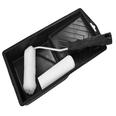 Mini Roller Frame Tray & 2 Roller Refills - Faithfull