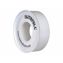 Load image into Gallery viewer, P.T.F.E Tape 12mm x 12m White (Pack of 10) - Faithfull
