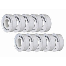 Load image into Gallery viewer, P.T.F.E Tape 12mm x 12m White (Pack of 10) - Faithfull
