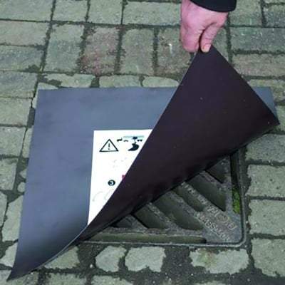 Magnetic Drain Cover - 600mm x 600mm - Fosse Spill Kits